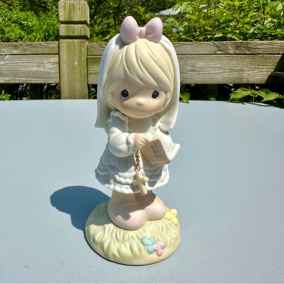 Precious Moments “This Day Has Been Made in Heaven” figurine Vintage 1989 - Picture 1 of 8
